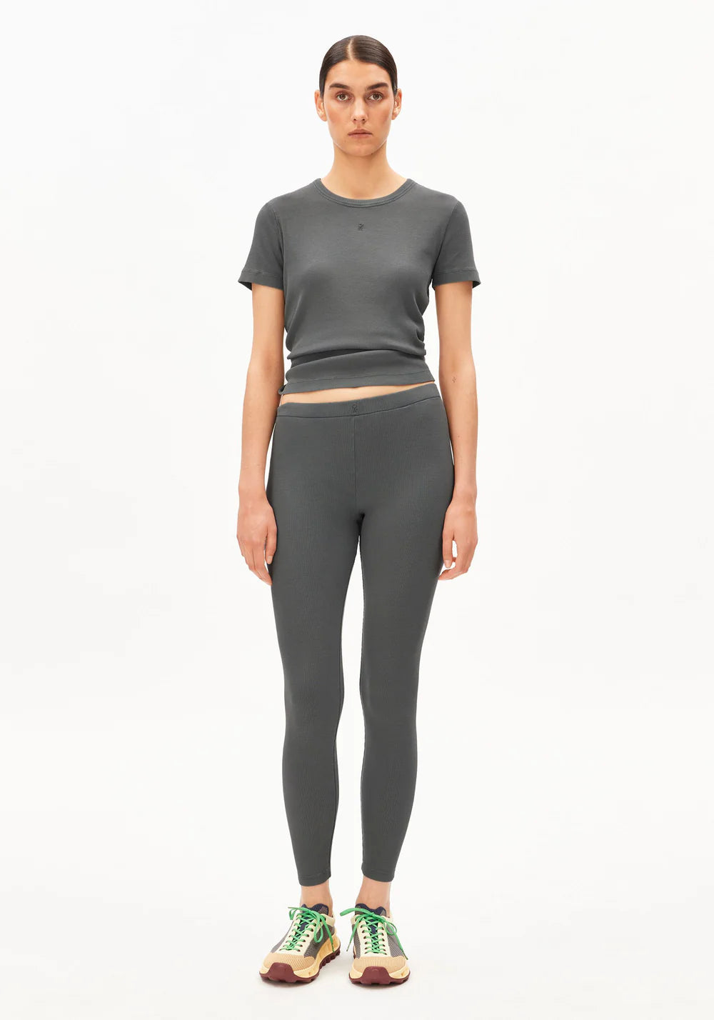 ARMEDANGELS GMT DYE RIPP-LEGGINGS