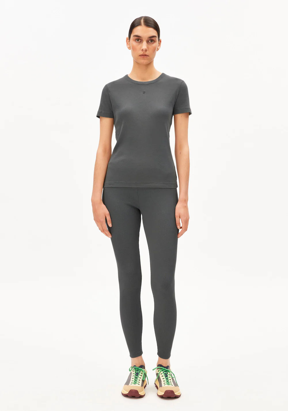 ARMEDANGELS GMT DYE RIPP-T-SHIRT