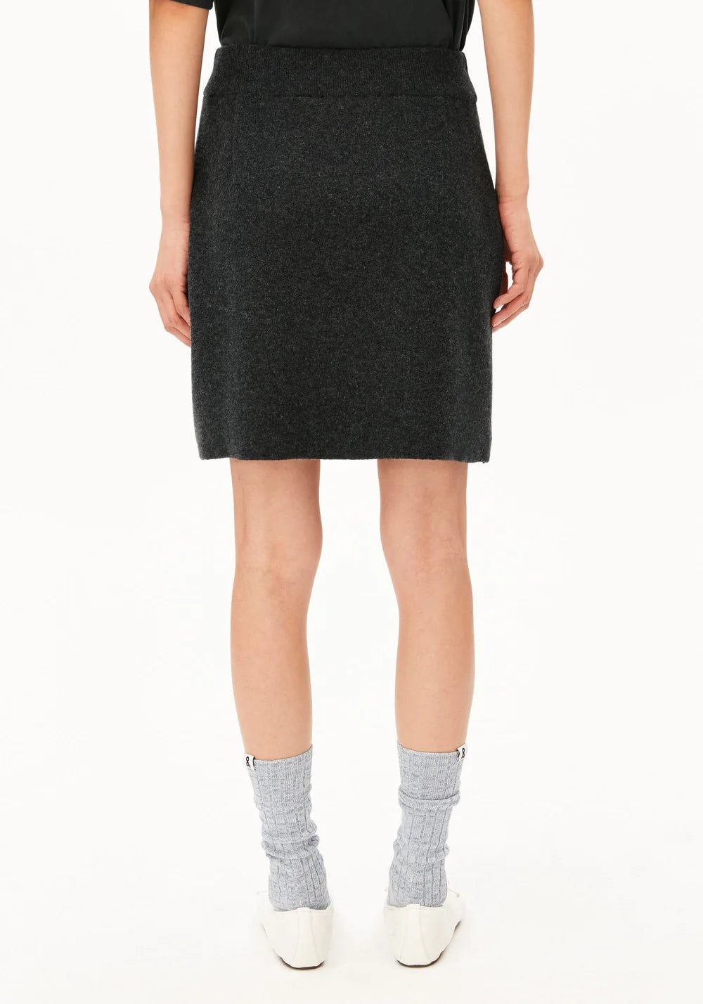 ARMEDANGELS COTTON-WOOL MINI KNIT SKIRT
