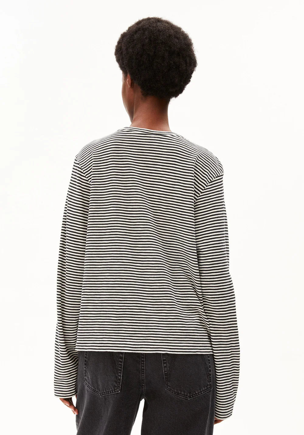 ARMEDANGELS SLUB JERSEY STRIPE LONGSLEEVE