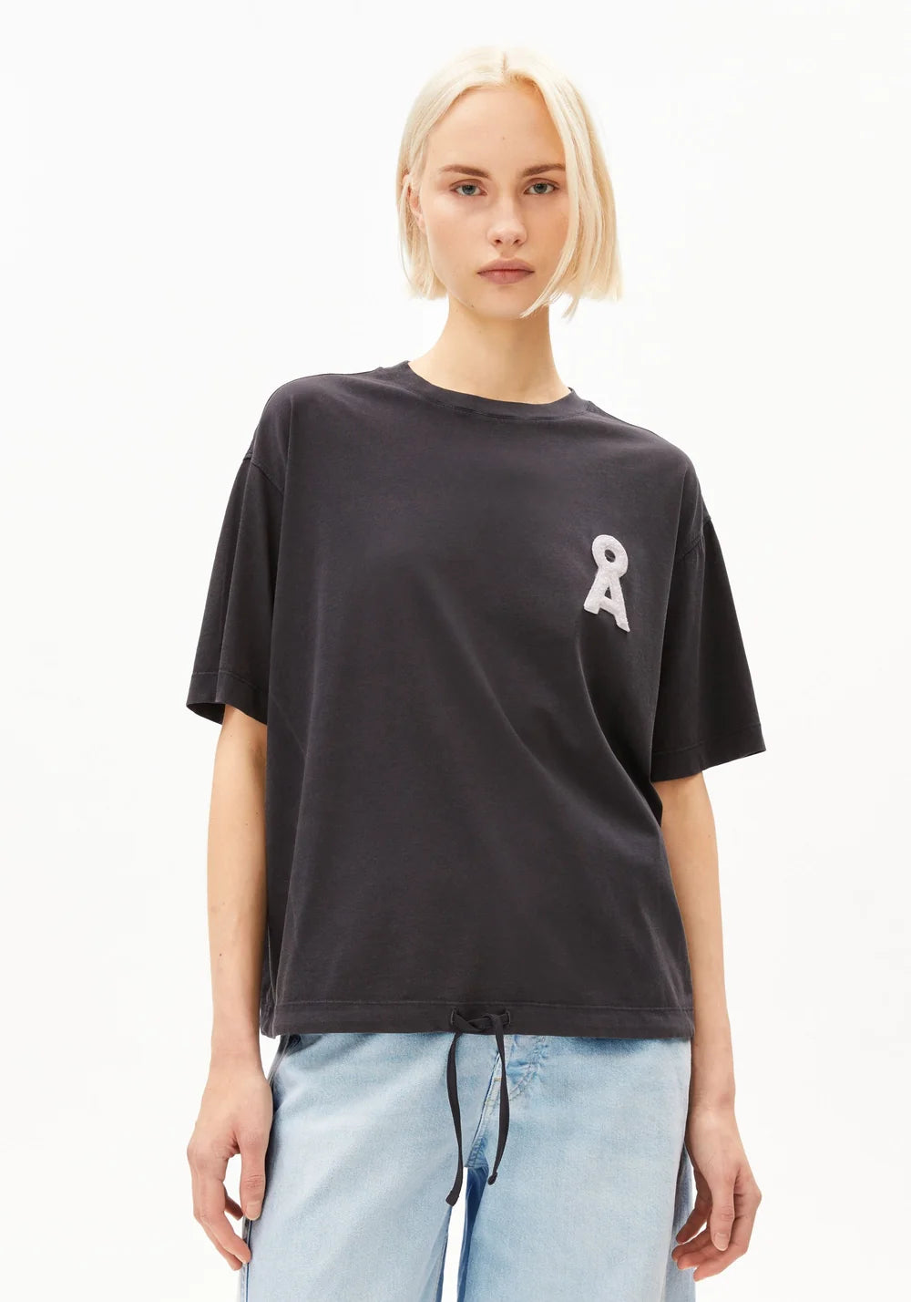ARMEDANGELS DRAWSTRING T-SHIRT