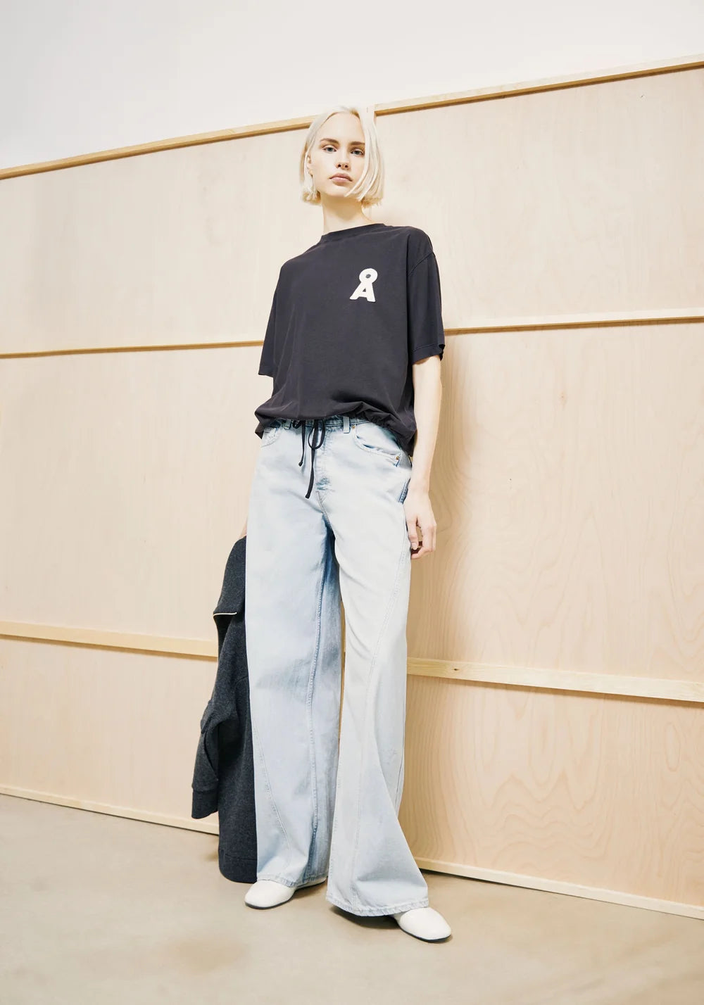 ARMEDANGELS DRAWSTRING T-SHIRT