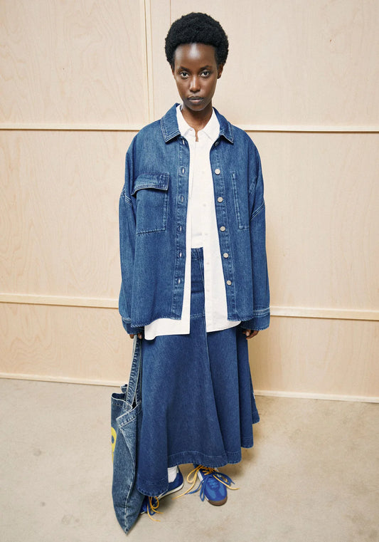ARMEDANGELS DENIM MIDI SKIRT