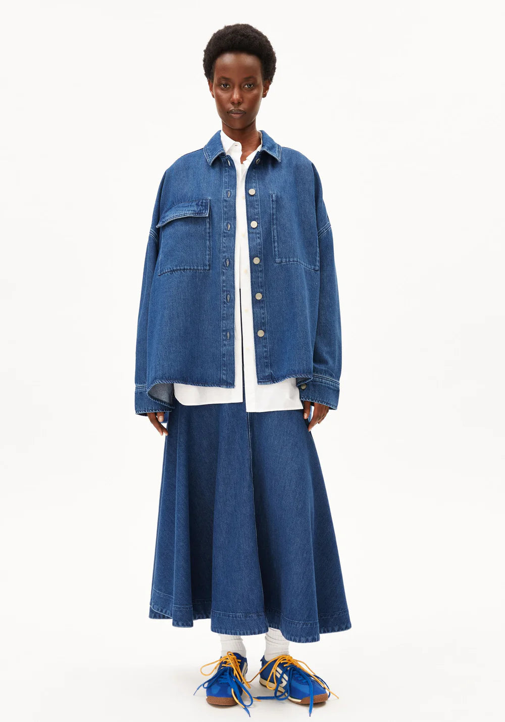 ARMEDANGELS DENIM MIDI SKIRT