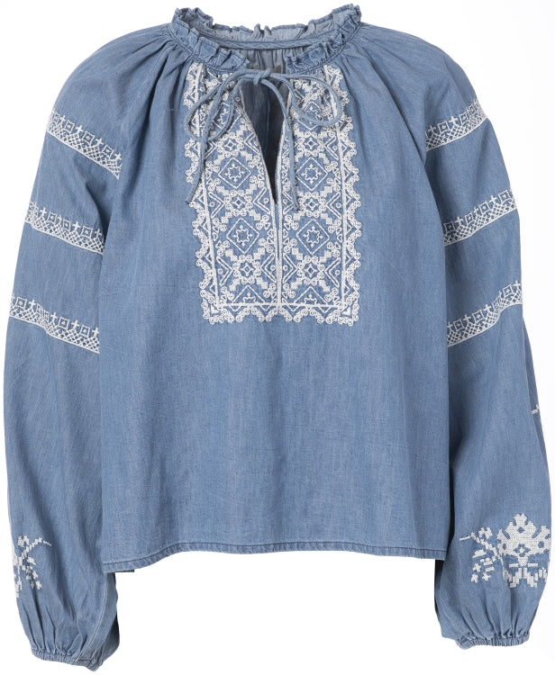 JC SOPHIE BLUSE LAINE