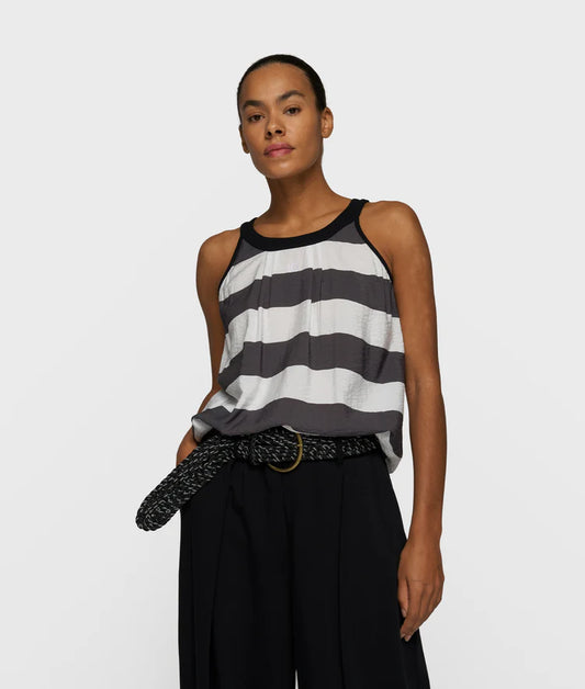 10DAYS HALTER TOP STRIPES