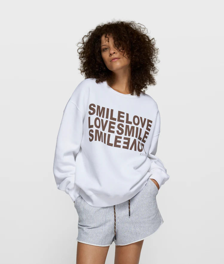 10DAYS STATEMENT SWEATER SMILE