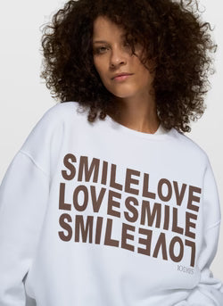10DAYS STATEMENT SWEATER SMILE