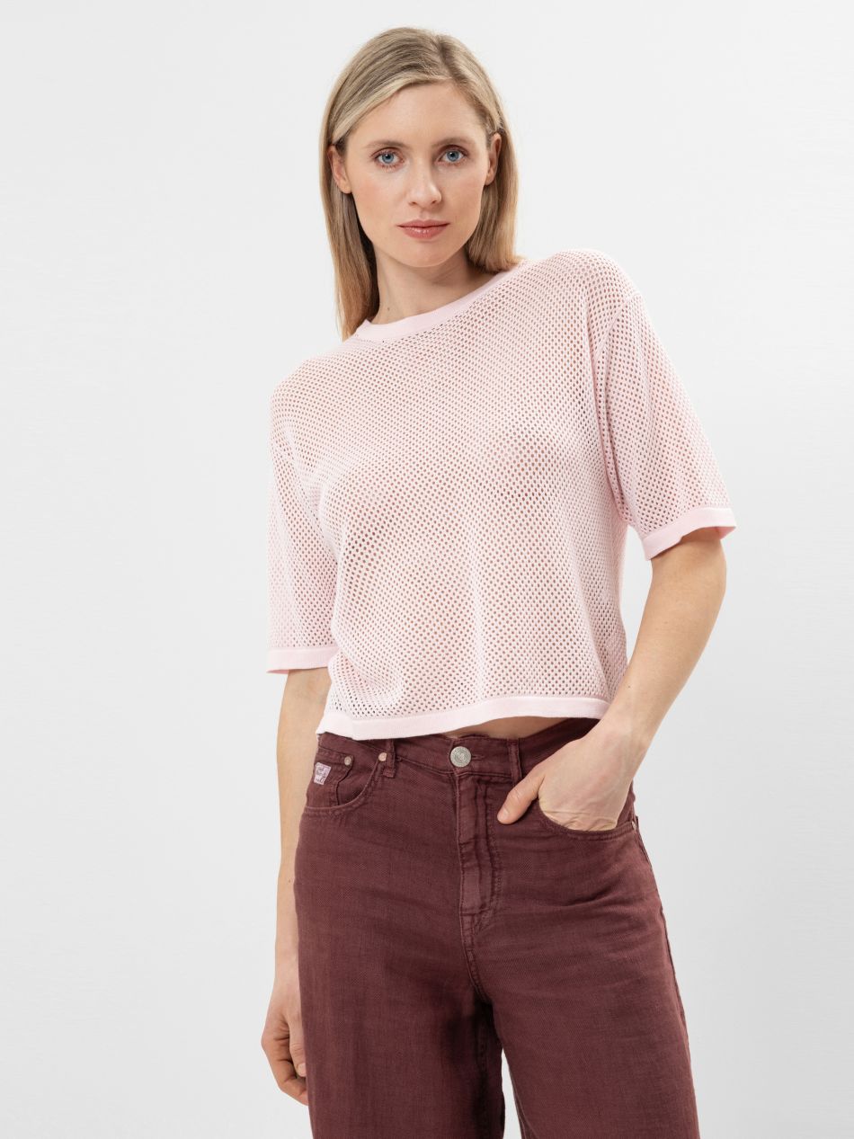 HERRLICHER LOCHSTRICK PULLOVER CATHRIN
