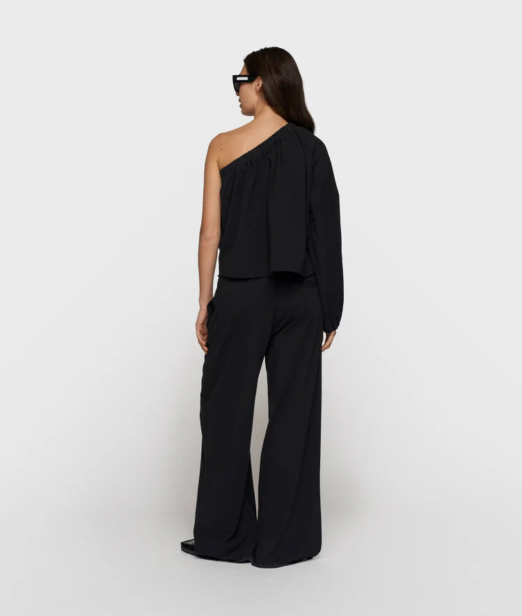10DAYS ONE SHOULDER TOP LINEN