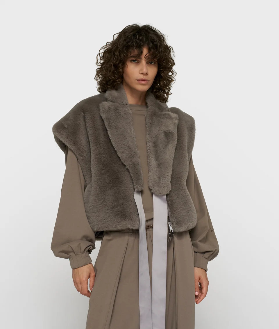 10DAYS FLUFFY SCARF