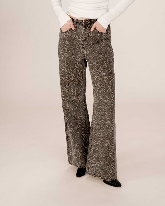 JEANS LEOPARD SOCCA - Grace & Mila