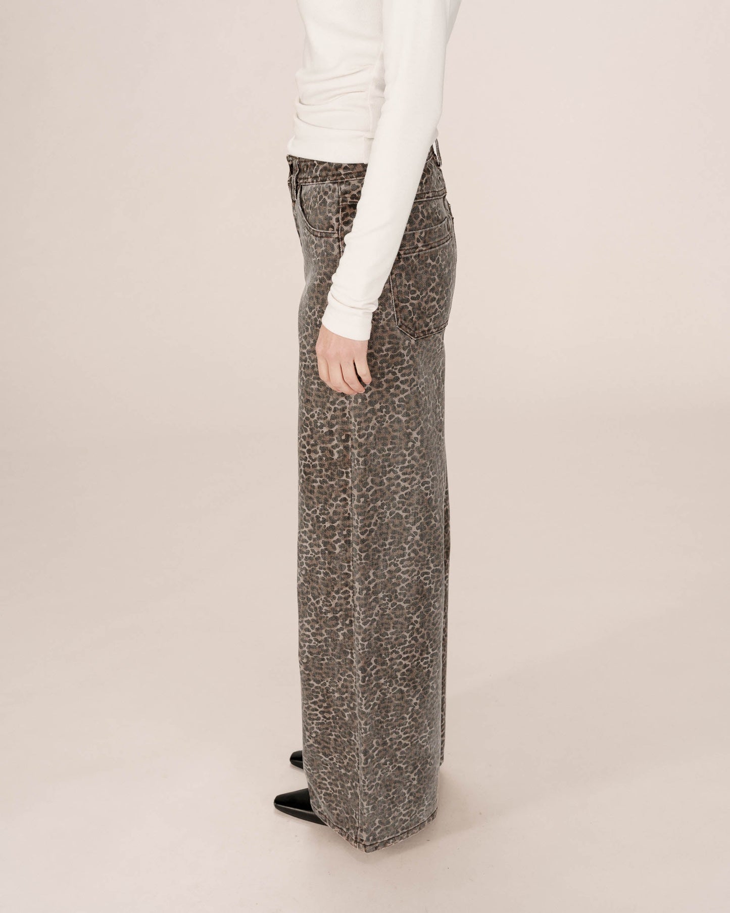 JEANS LEOPARD SOCCA - Grace & Mila