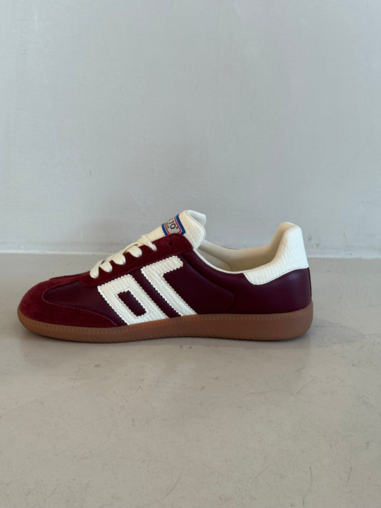 SNEAKER BACK 70 CLOUD N26 NAPPA SPONGE WINE SUEDE WINE MILK 70