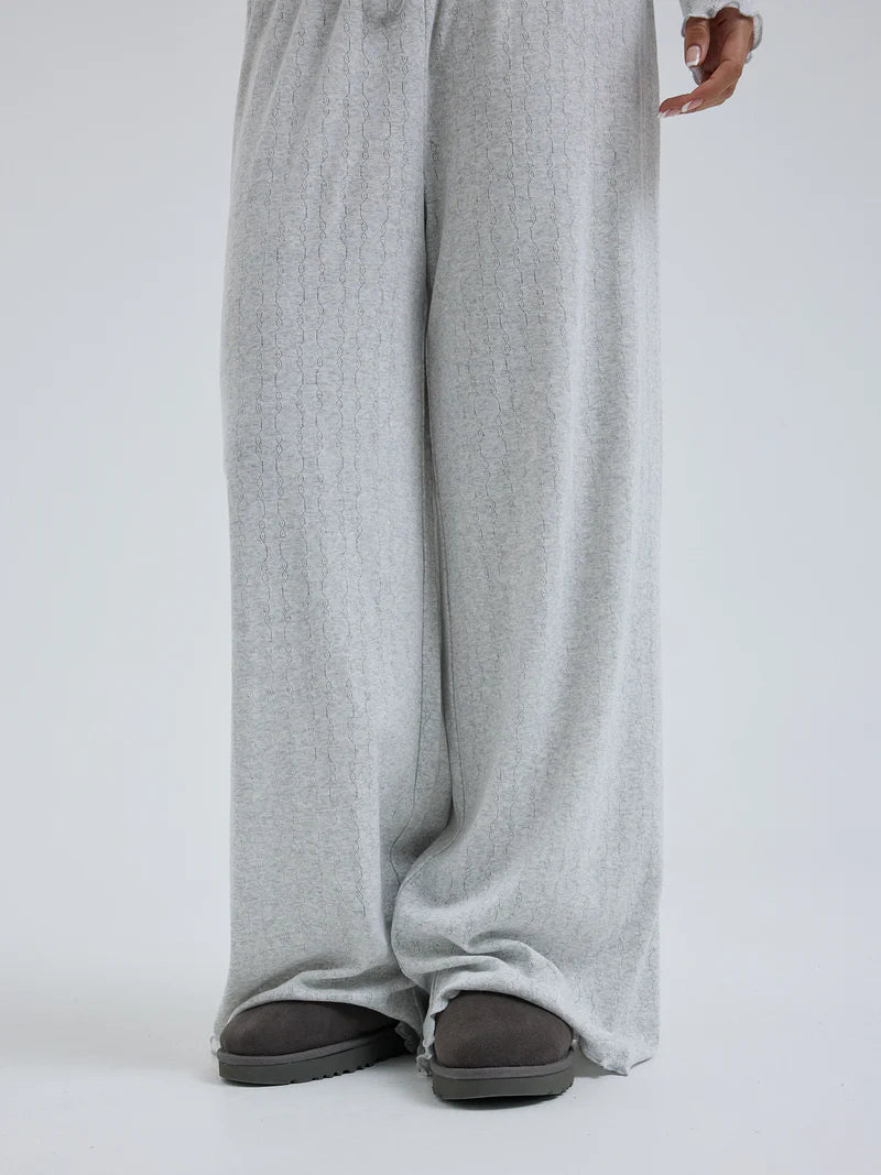 SEAMLESS BASIC JACQUARD PANTS