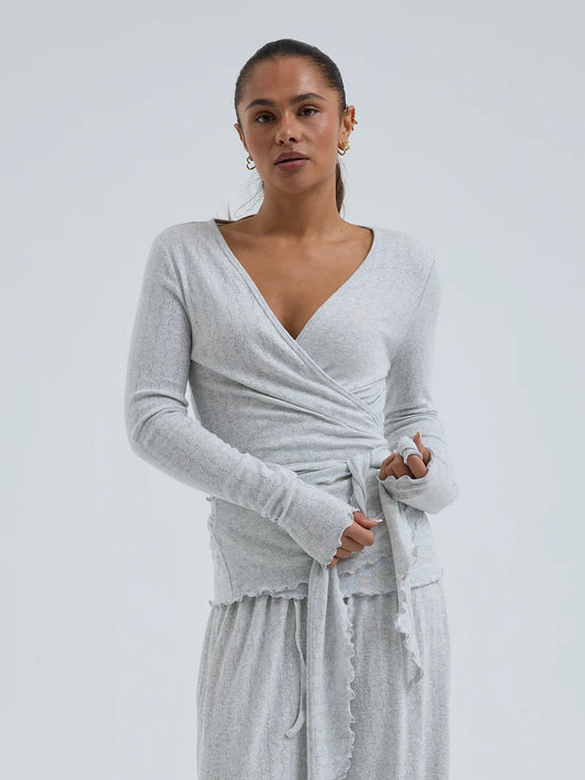 SEAMLESS BASIC JACQUARD WRAP