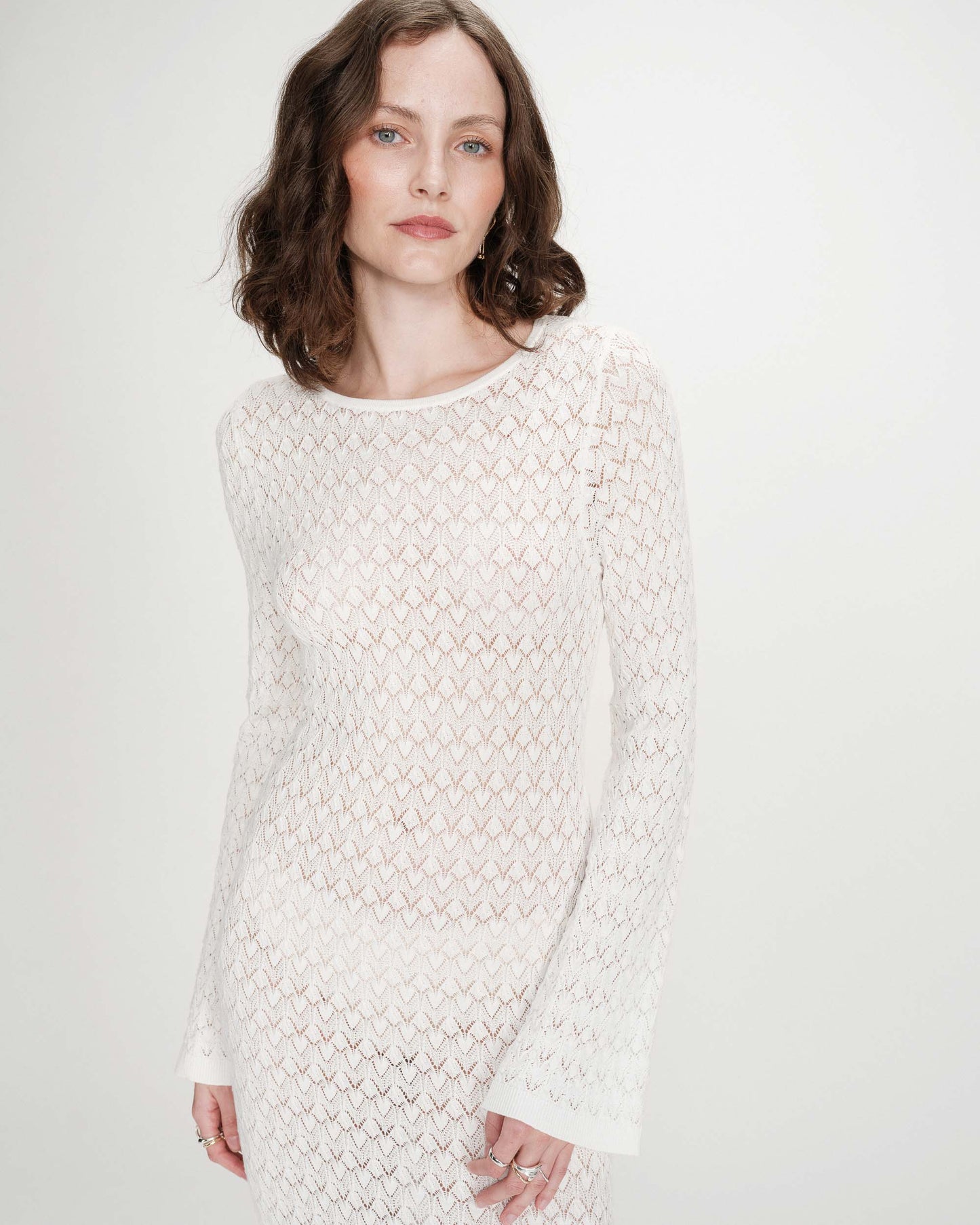 LANGES STRICKKLEID VERDAD - GRACE & MILA