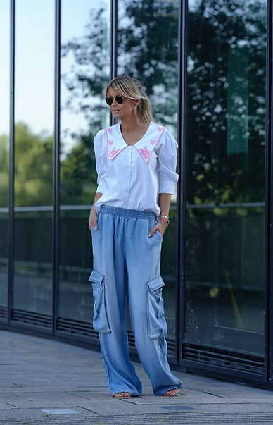GITTA BANKO TENCEL PANTS EMILY