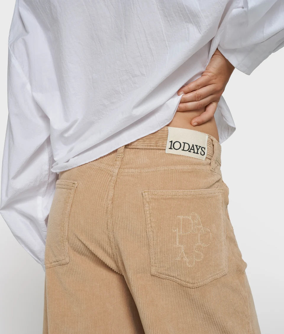 10DAYS WESTERN PANTS CORD