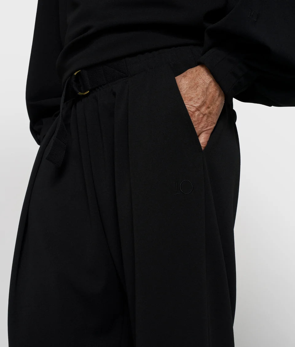 10DAYS BELTED PANTS CREPE