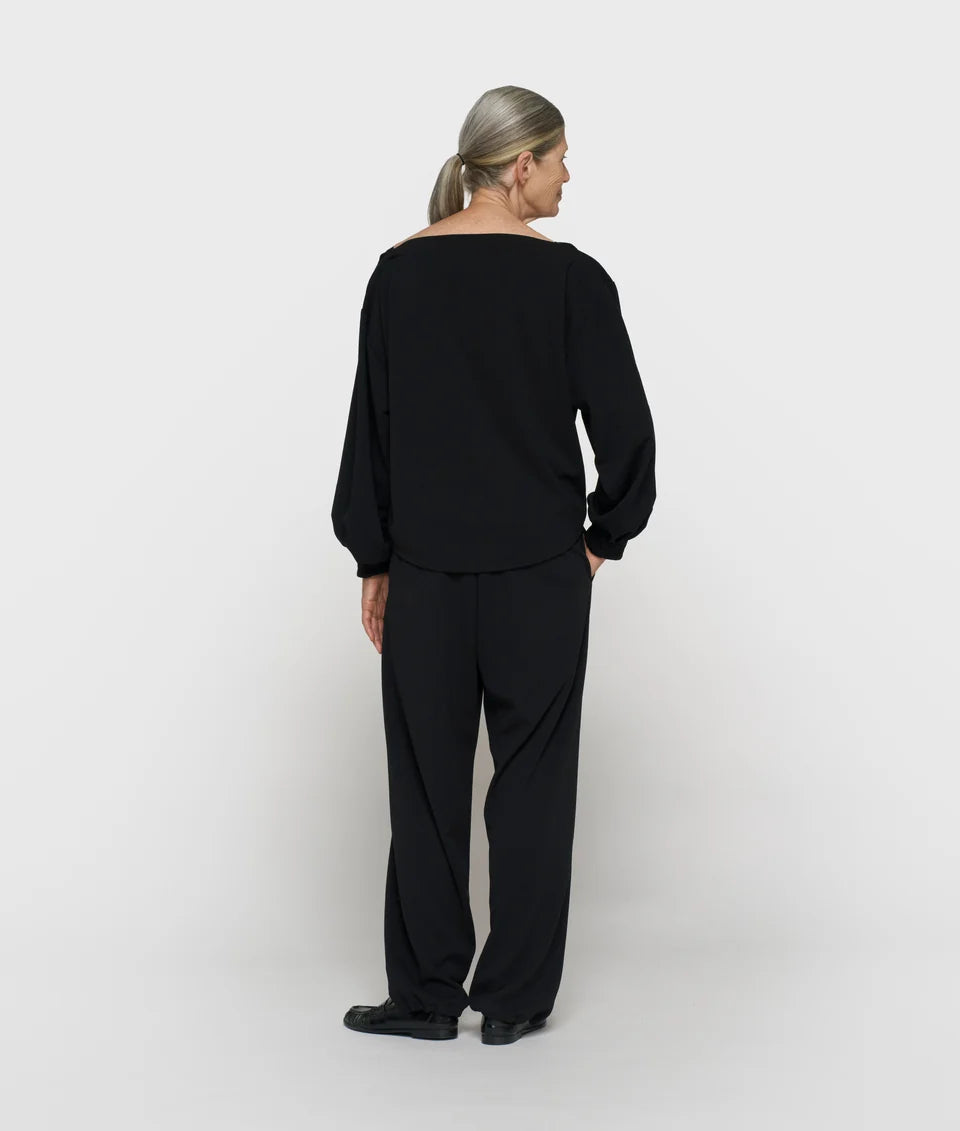 10DAYS BELTED PANTS CREPE