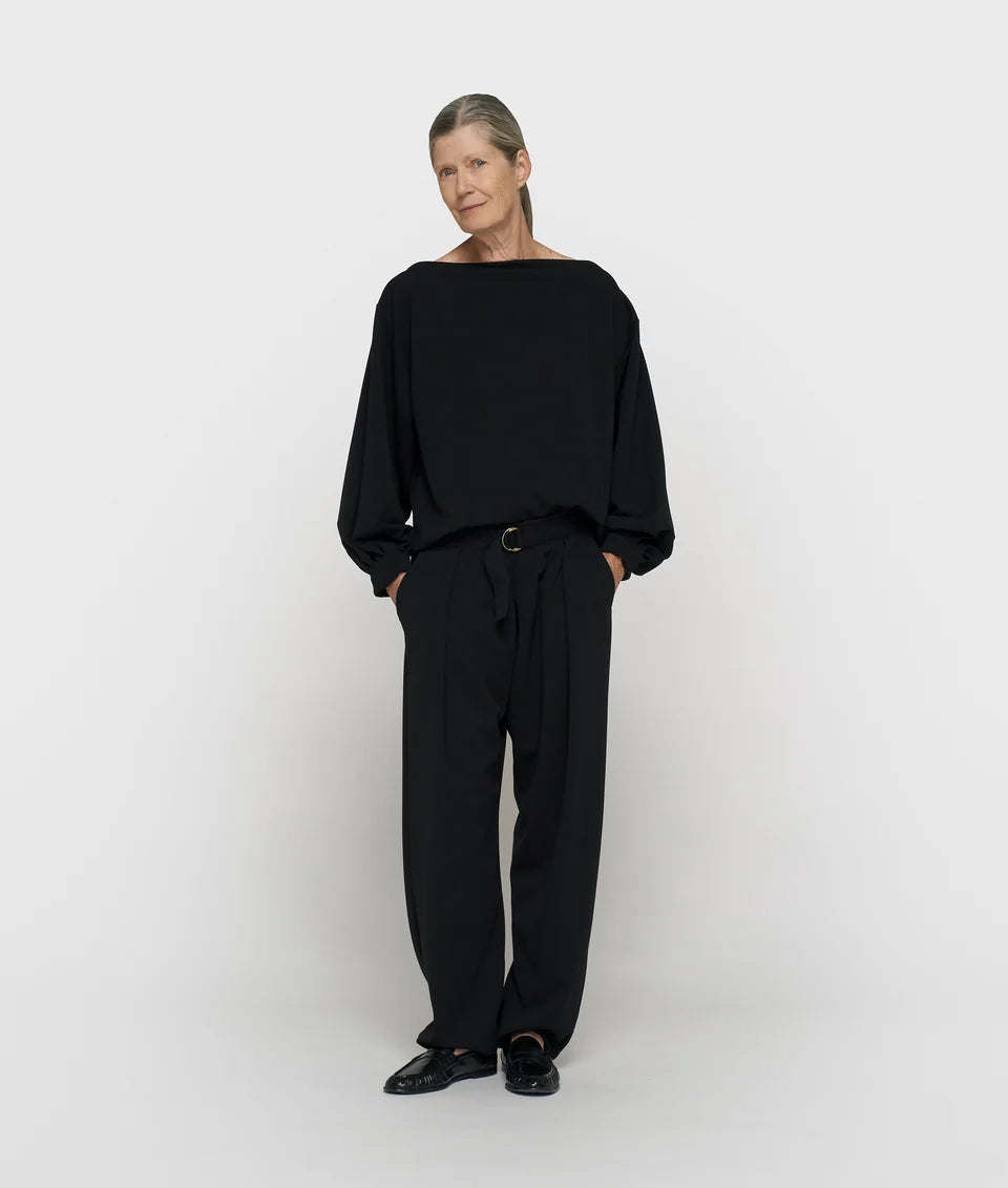 10DAYS BELTED PANTS CREPE