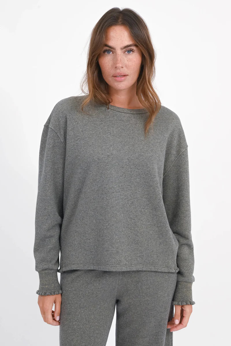 LOVE JOY VICTORY SWEATSHIRT ROSE