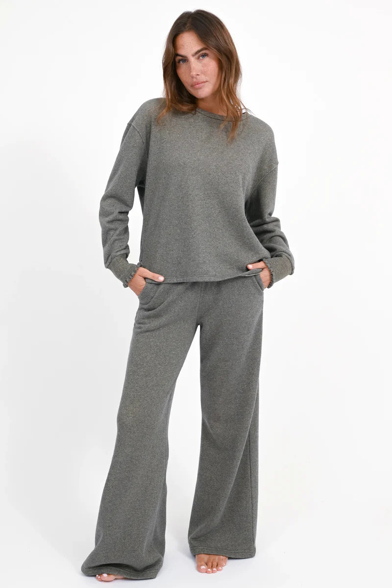 LOVE JOY VICTORY SWEATSHIRT ROSE