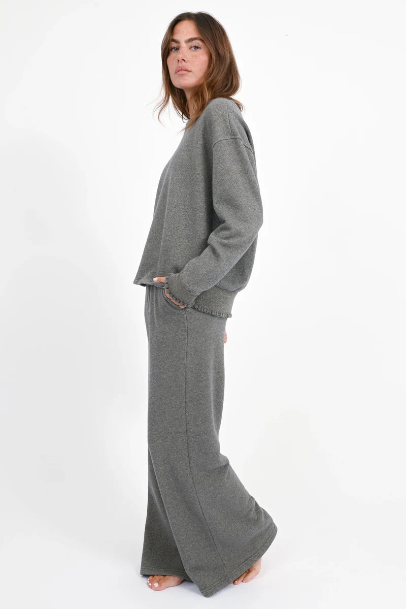 LOVE JOY VICTORY SWEATSHIRT ROSE