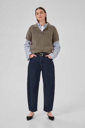 MY ESSENTIAL WARDROBE KNIT POLO PALOMA