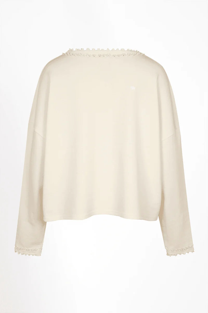 LOVE JOY VICTORY SWEATSHIRT VIOLA