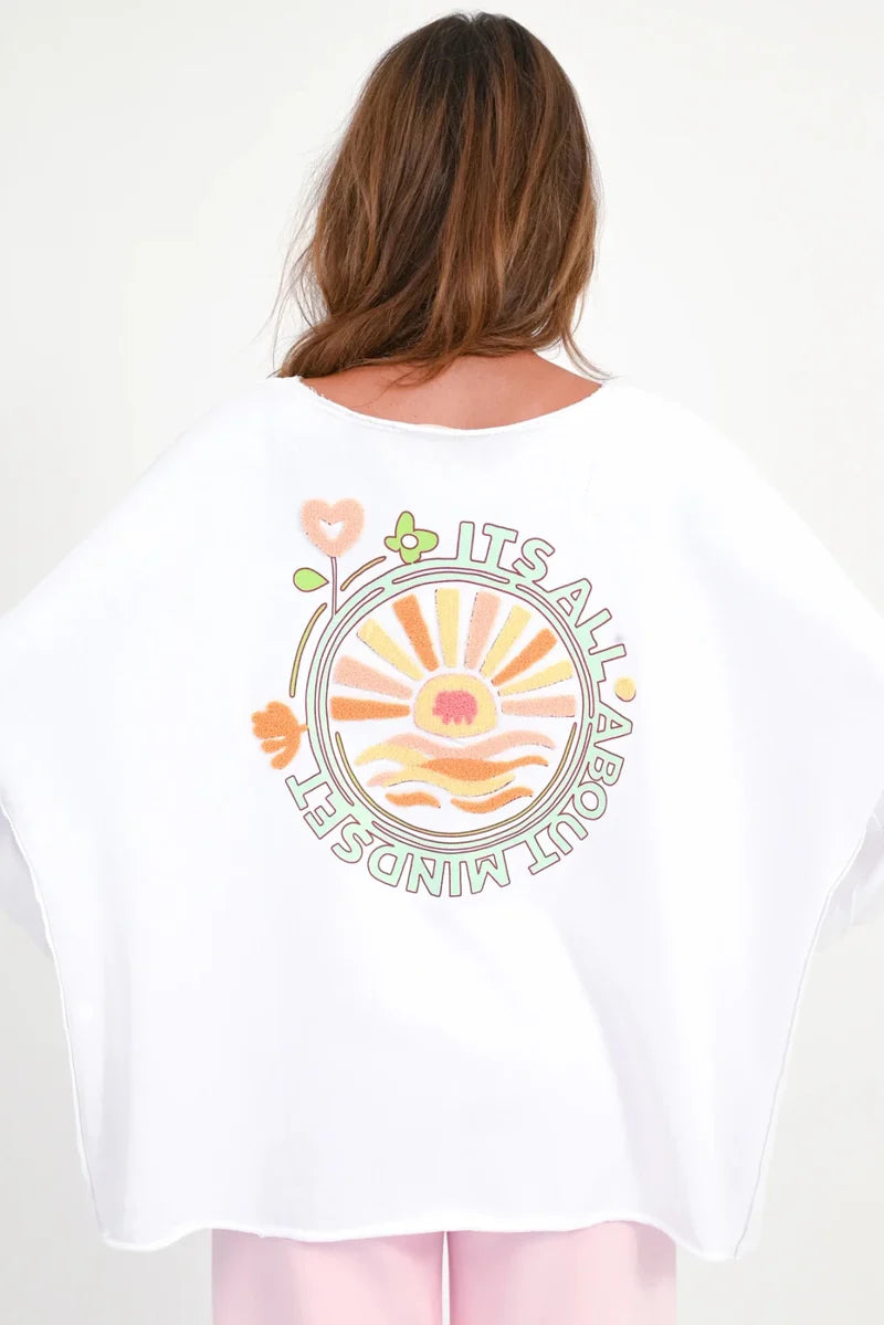 LOVE JOY VICTORY SWEATSHIRT HILDA