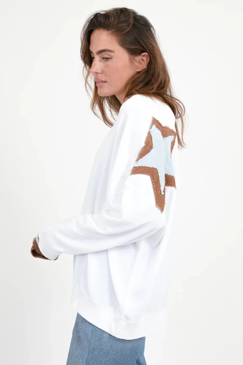 LOVE JOY VICTORY SWEATSHIRT MOA