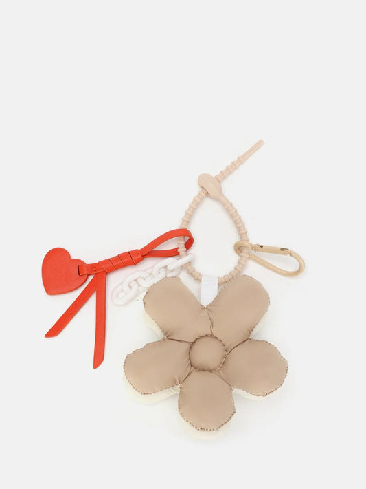 UNIO PUFFY FLOWER CHARM TASCHENANHÄNGER